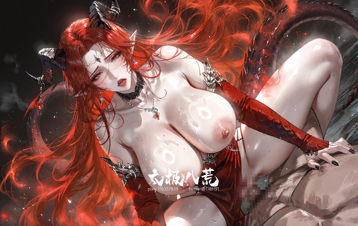 01-03 红发版本妖尊 194p-pixiv插画-作品交流服务