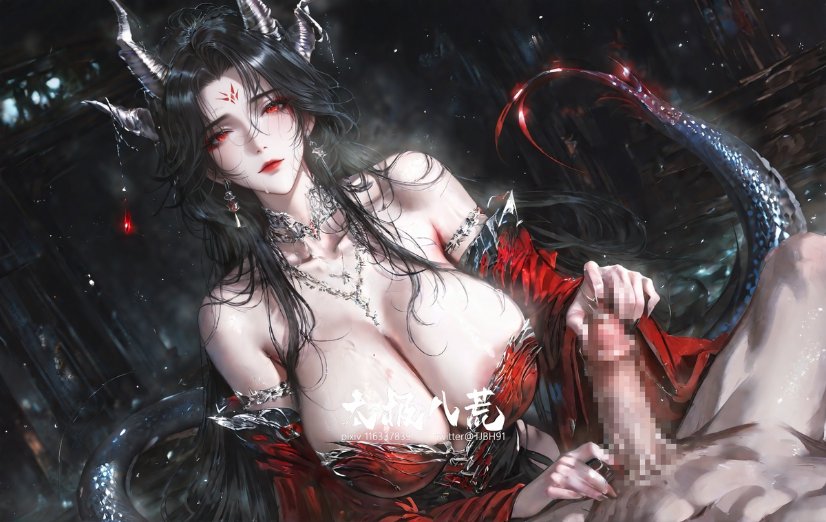 01-04 黑发版本妖尊 139p-pixiv插画-作品交流服务