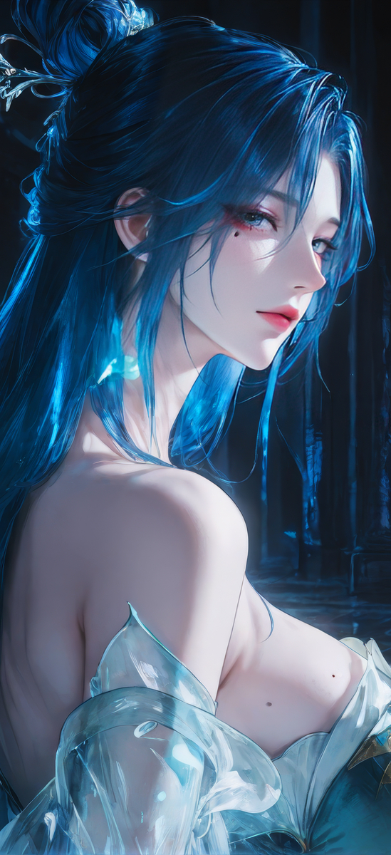 手机壁纸（陆嘉静）-pixiv插画-作品交流服务