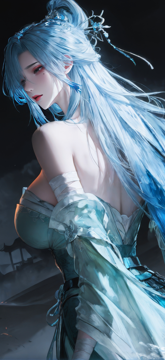 手机壁纸（陆嘉静）-pixiv插画-作品交流服务