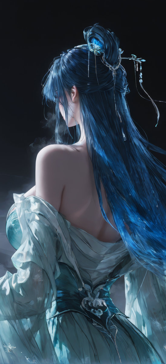 手机壁纸（陆嘉静）-pixiv插画-作品交流服务