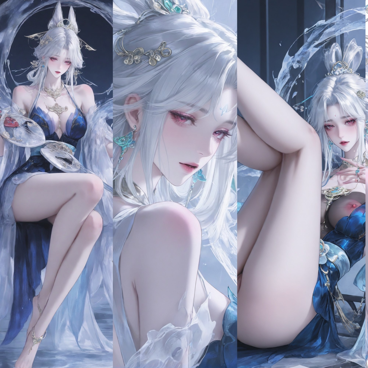 02-03 嫦娥落星盏返场  159p-pixiv插画-作品交流服务