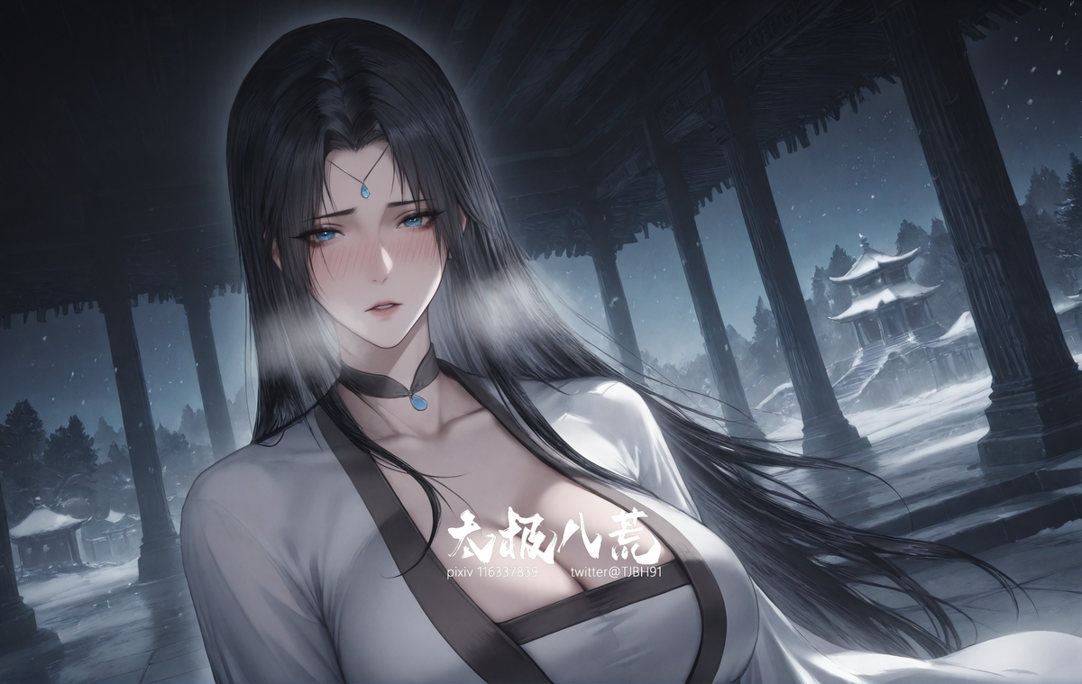 02-05 裴雨涵-渔网黑丝 142p-pixiv插画-作品交流服务