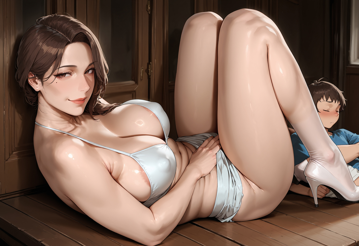 Mom and Son-pixiv插画-作品交流服务