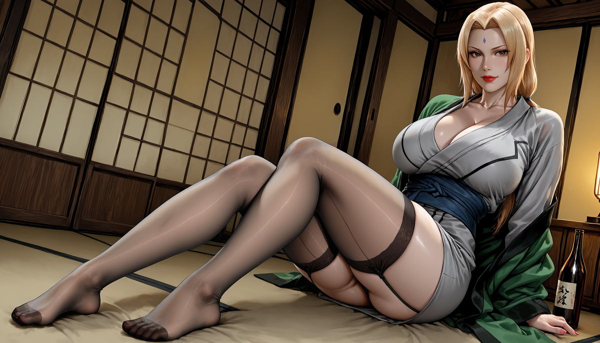 Blonde Milf-pixiv插画-作品交流服务