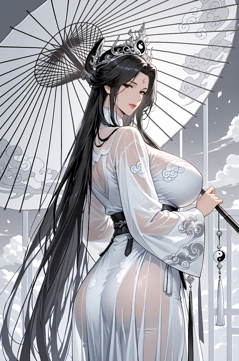 Beauty beneath the Umbrella-pixiv插画-作品交流服务