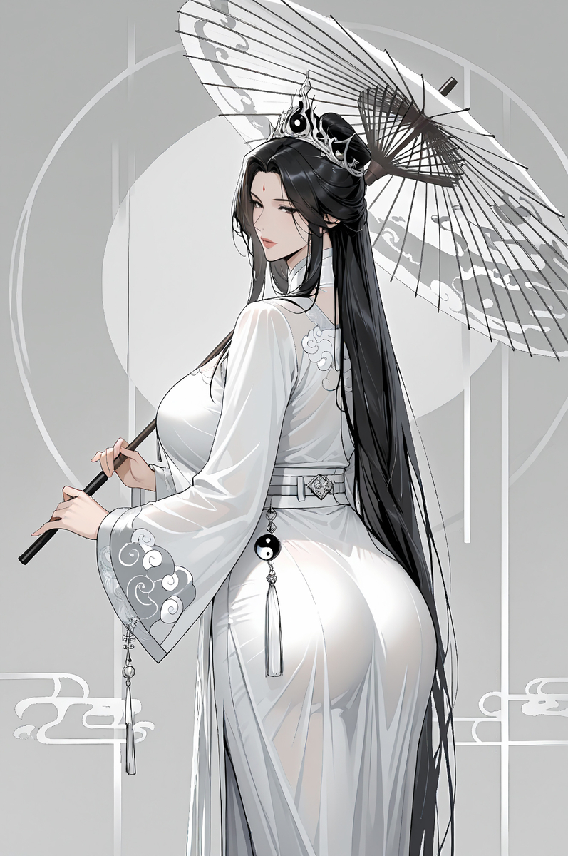 Beauty beneath the Umbrella-pixiv插画-作品交流服务