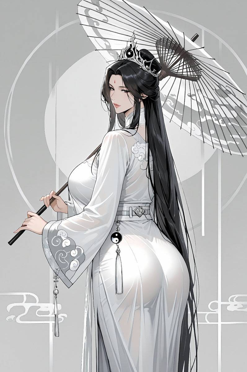 Beauty beneath the Umbrella-pixiv插画-作品交流服务