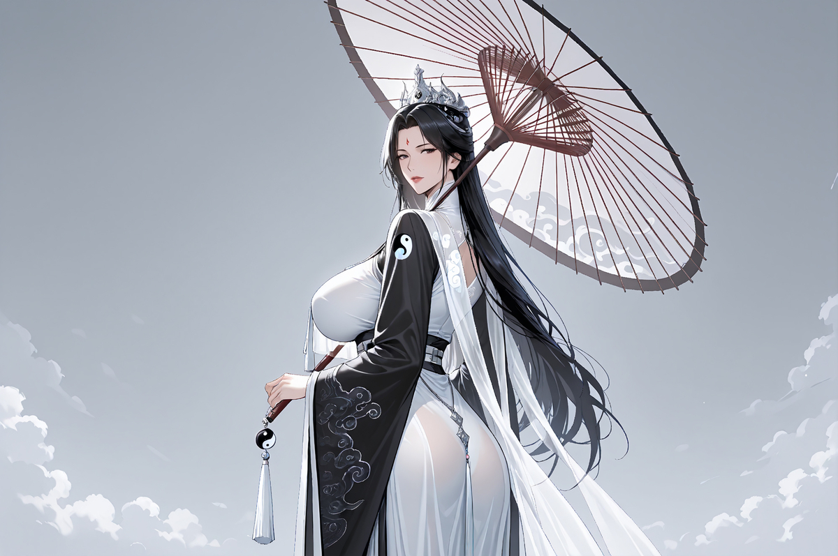 Beauty beneath the Umbrella-pixiv插画-作品交流服务