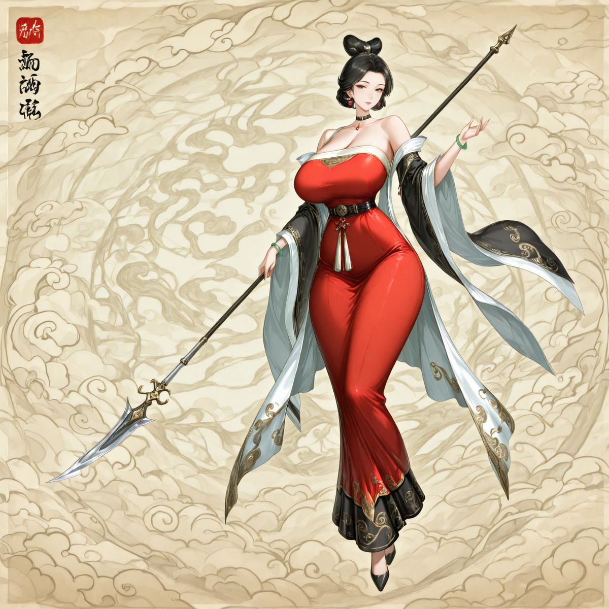 图片[17]-Beauty in the Scroll-pixiv插画-作品交流服务