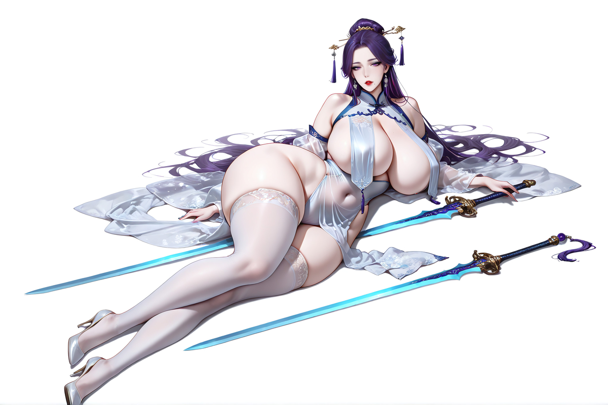 Beauty Beside the Blade-pixiv插画-作品交流服务