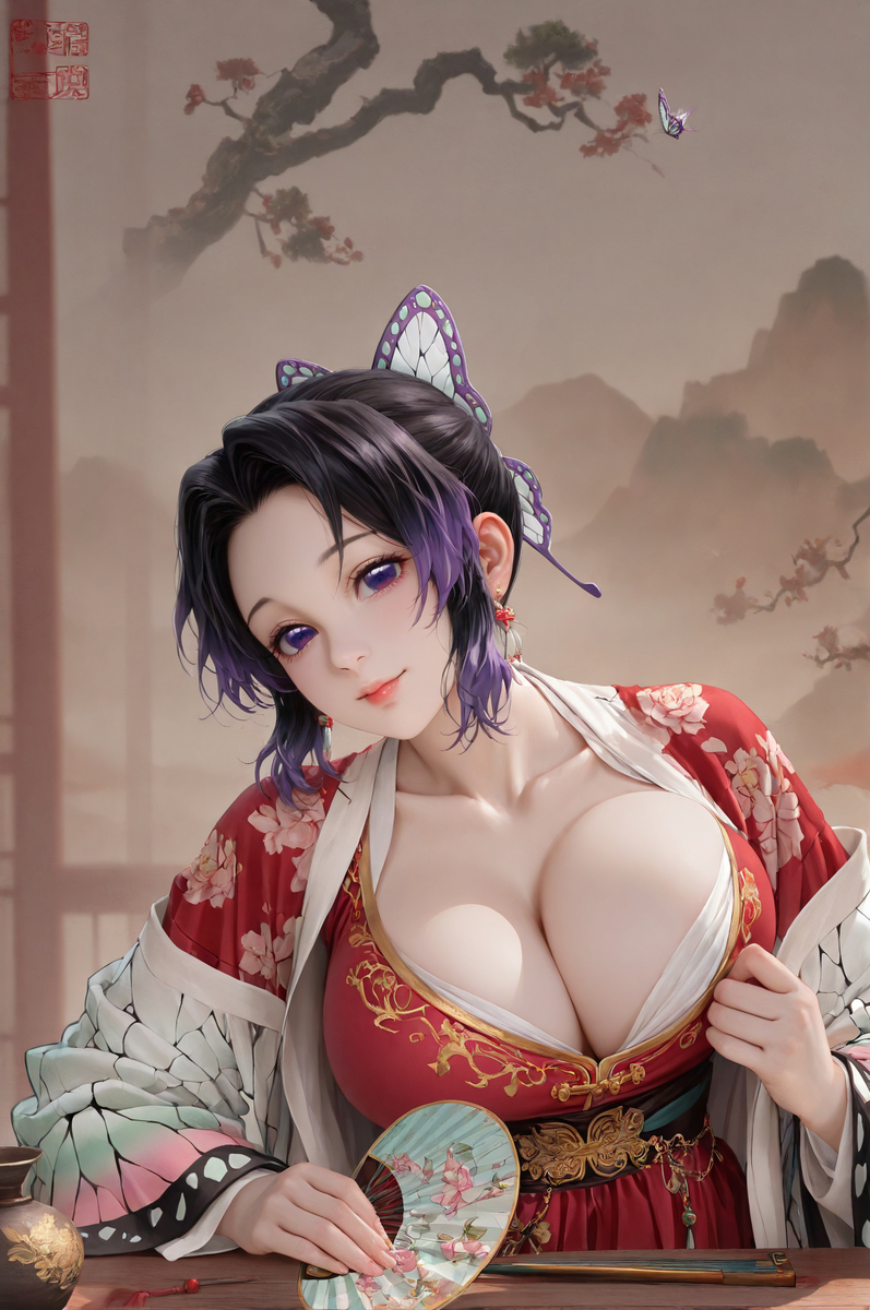 Beauty in Hanfu-pixiv插画-作品交流服务