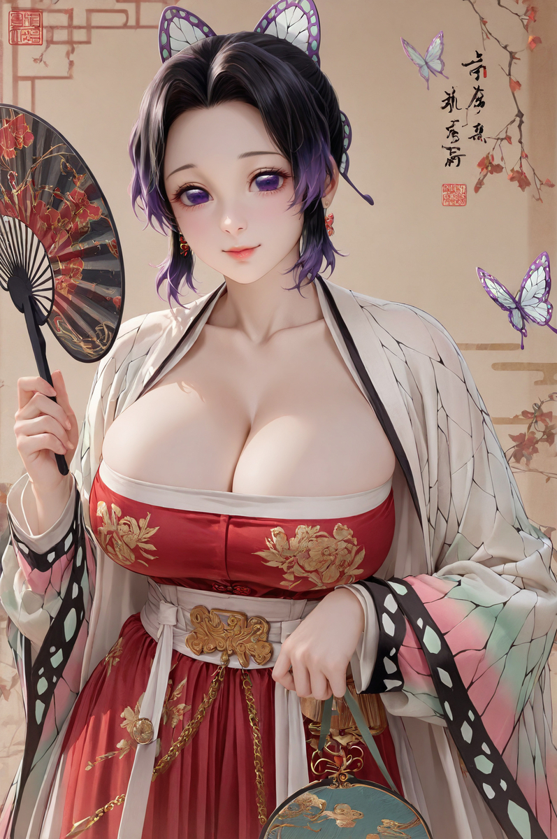 Beauty in Hanfu-pixiv插画-作品交流服务