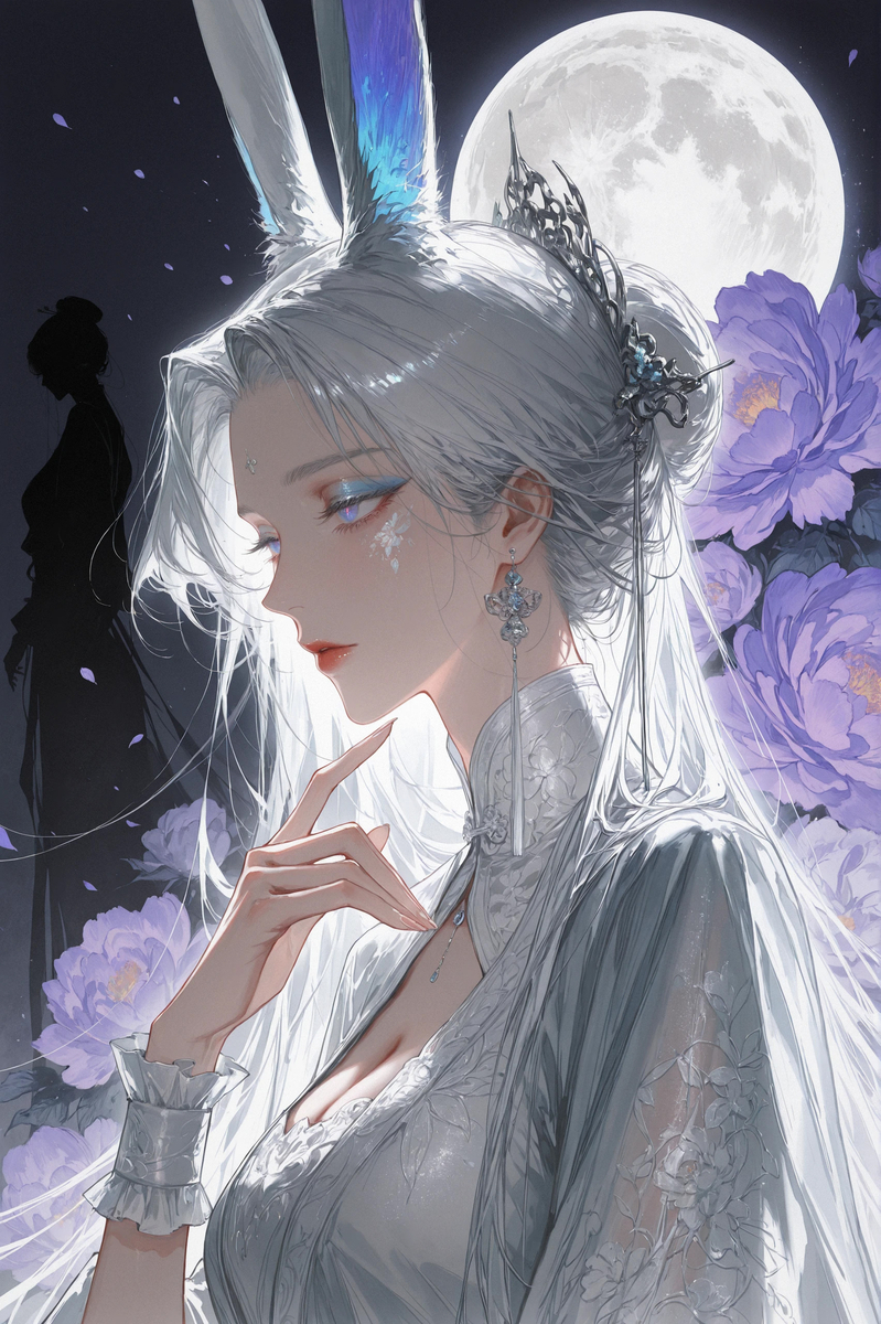 Elegant Silhouette-pixiv插画-作品交流服务