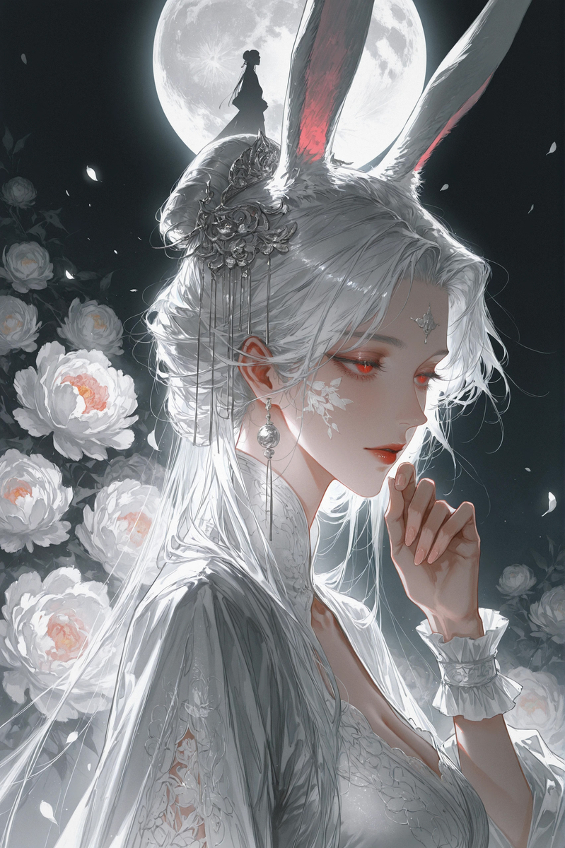 Elegant Silhouette-pixiv插画-作品交流服务