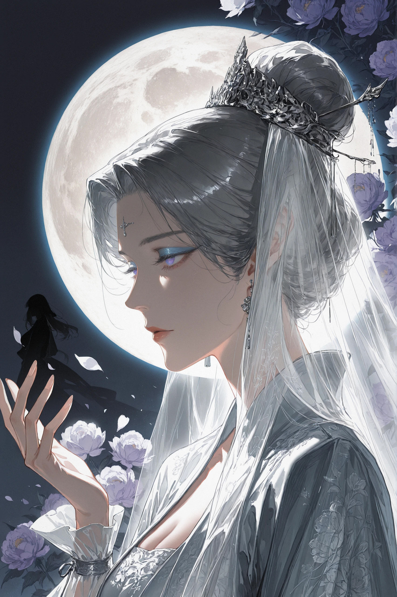 Elegant Silhouette-pixiv插画-作品交流服务