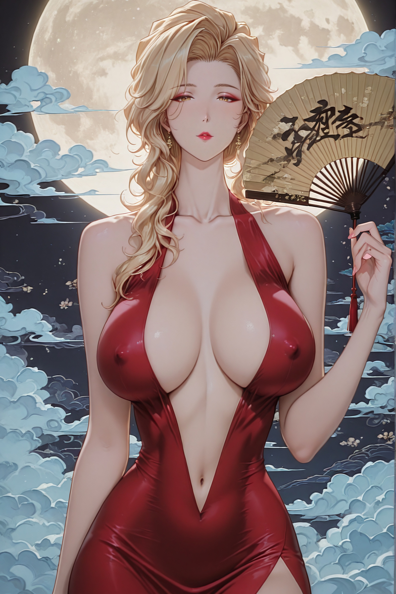 Beauty in the Moonlight-pixiv插画-作品交流服务