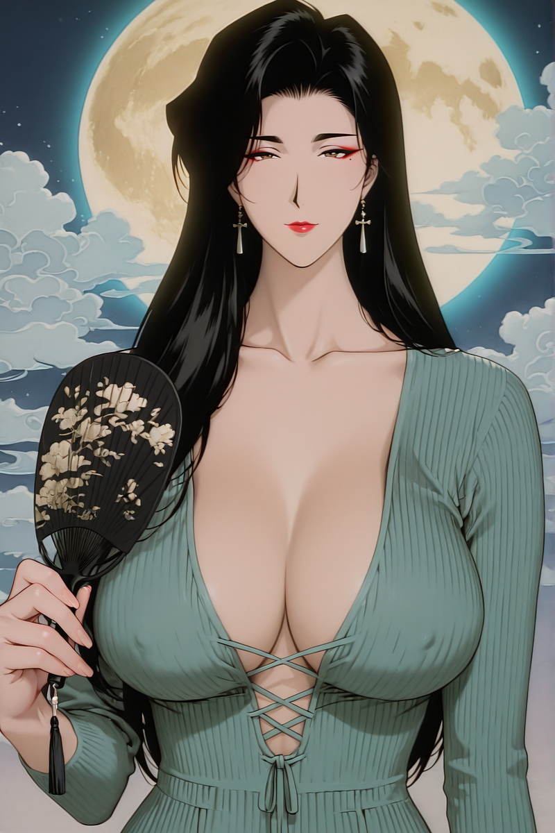 Beauty in the Moonlight-pixiv插画-作品交流服务