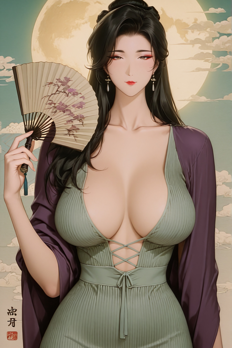 Beauty in the Moonlight-pixiv插画-作品交流服务