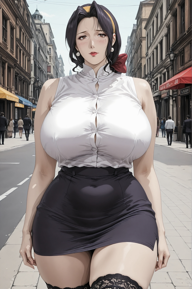 Office Lady-pixiv插画-作品交流服务