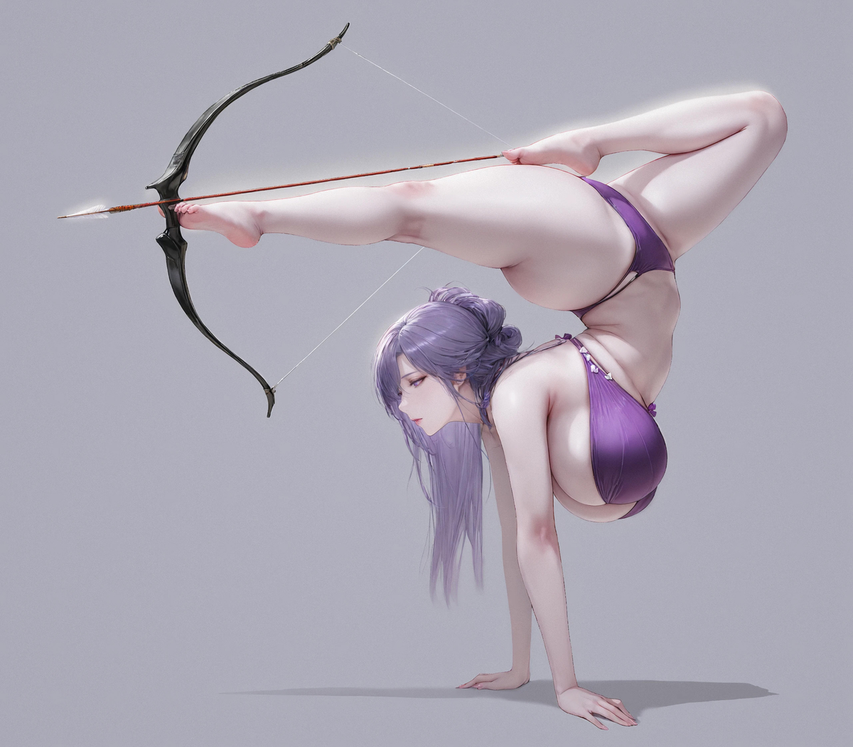 Masterful Foot Archer-pixiv插画-作品交流服务