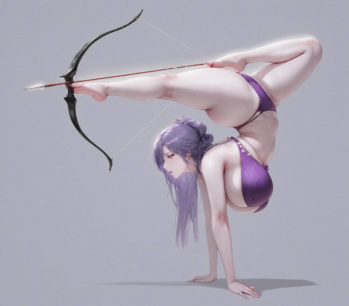 Masterful Foot Archer-pixiv插画-作品交流服务