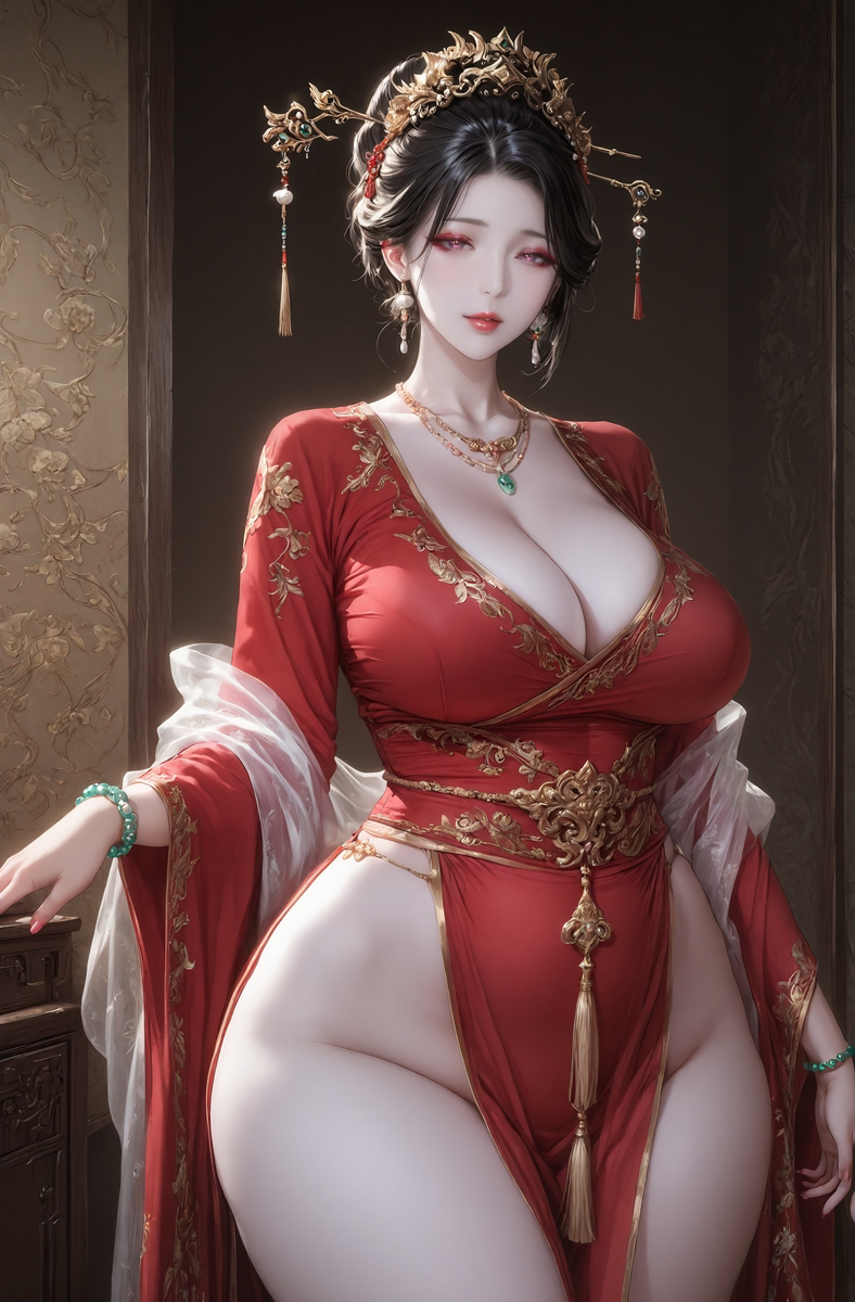 Crimson Beauty-pixiv插画-作品交流服务