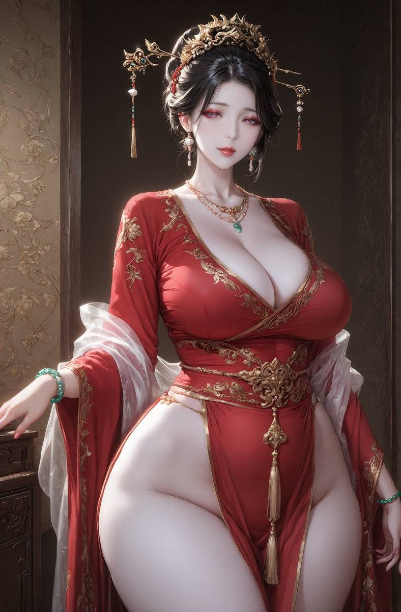 Crimson Beauty-pixiv插画-作品交流服务