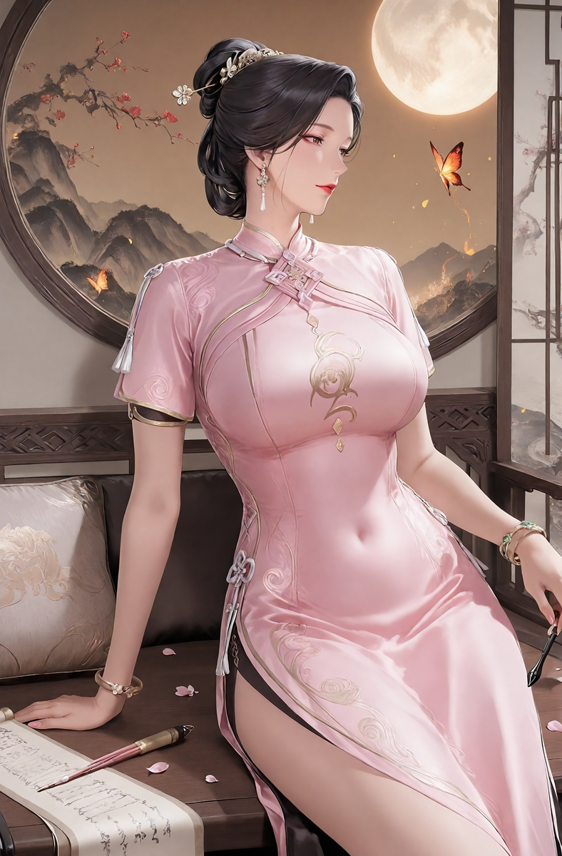 Pink Milf-pixiv插画-作品交流服务