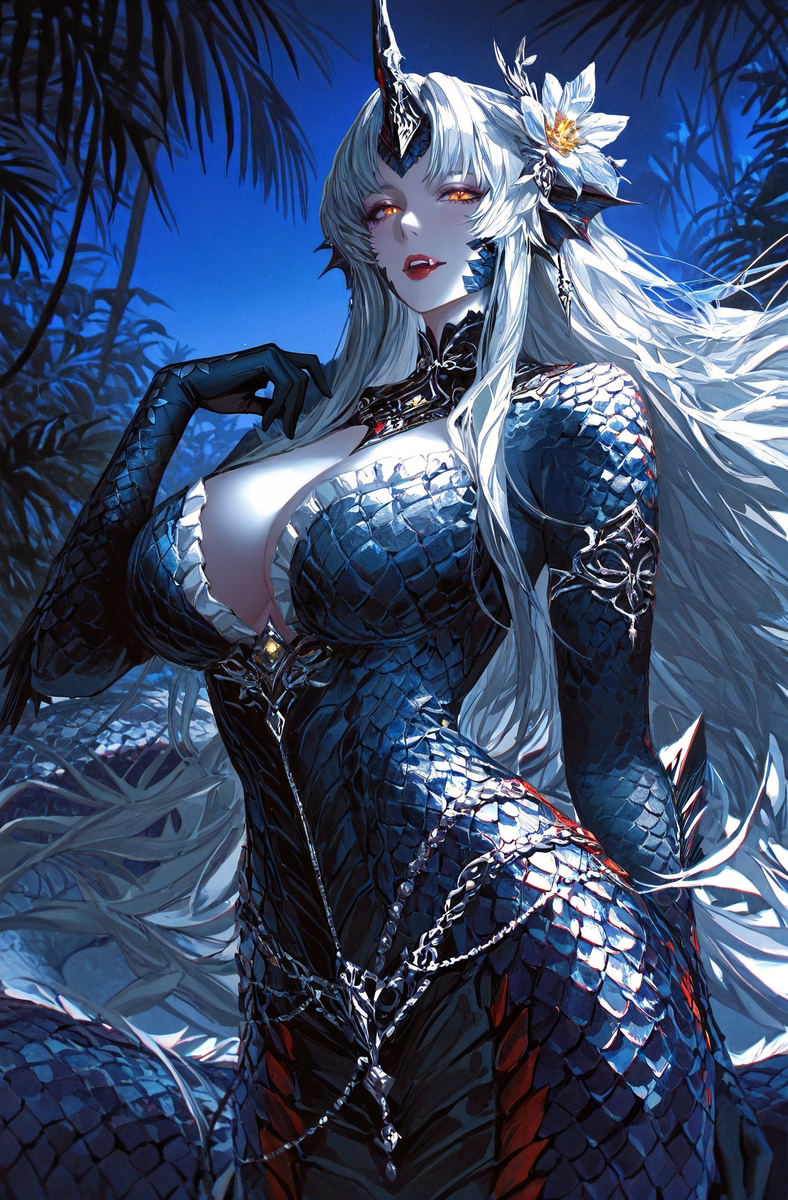 Dangerous Lamia-pixiv插画-作品交流服务