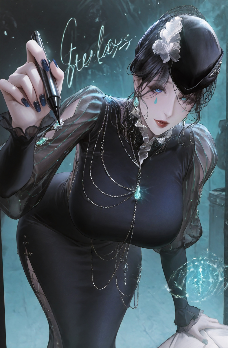 Under her Name-pixiv插画-作品交流服务