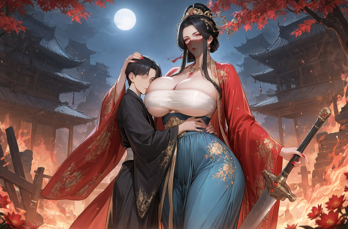 Crimson Milf-pixiv插画-作品交流服务