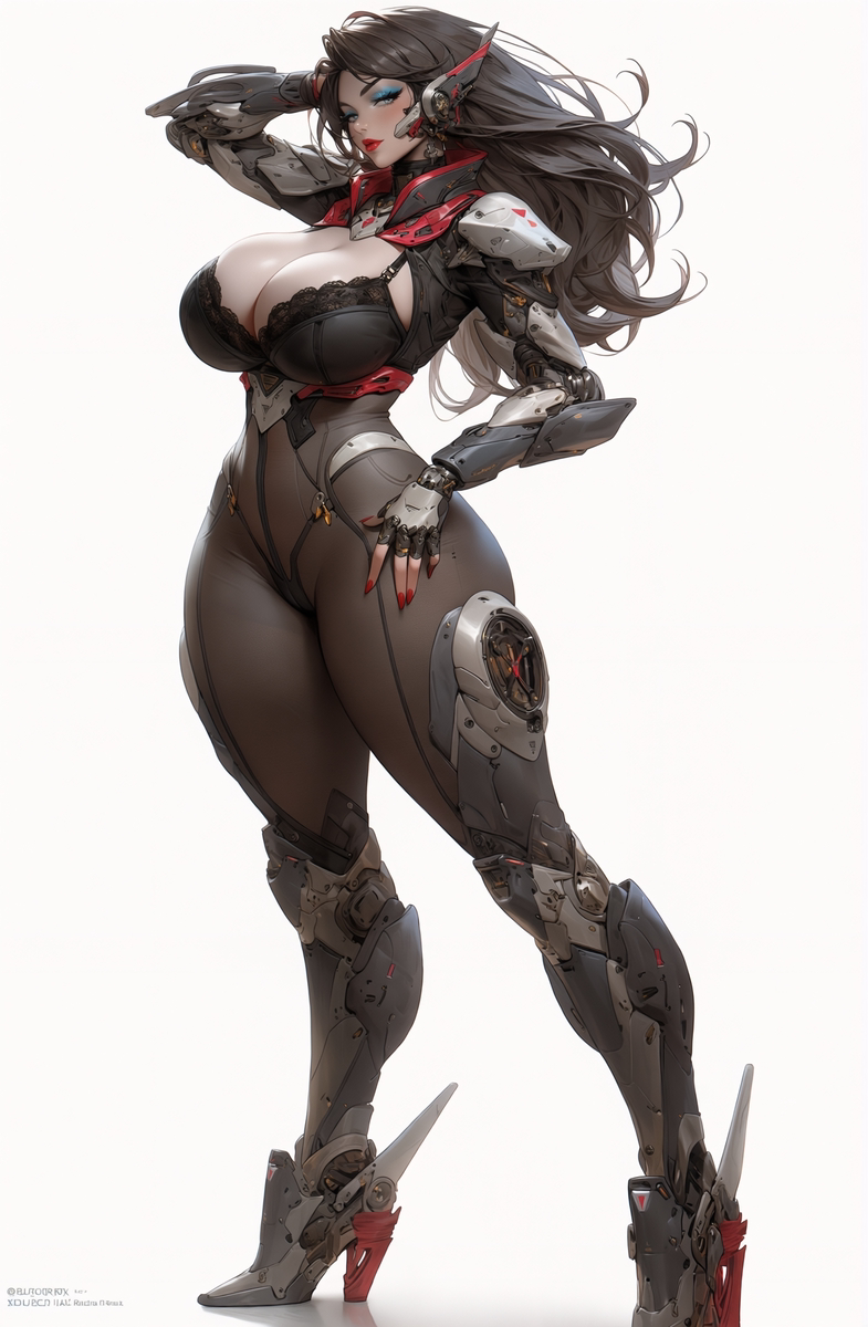 Cyborg Milf-pixiv插画-作品交流服务