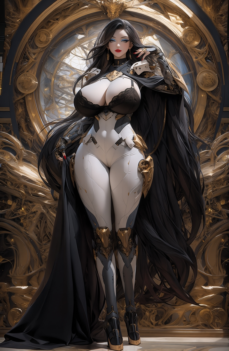 Cyborg Milf-pixiv插画-作品交流服务