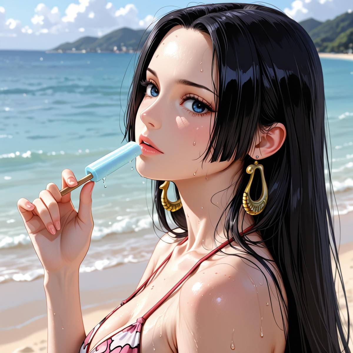 Boa Hancock-pixiv插画-作品交流服务