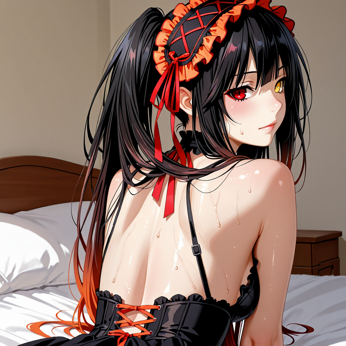 tokisaki kurumi-pixiv插画-作品交流服务