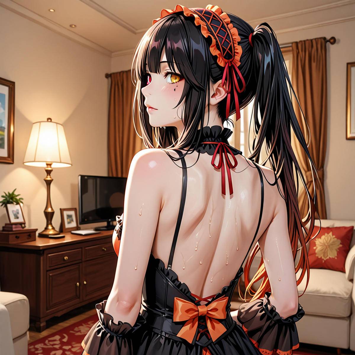 tokisaki kurumi-pixiv插画-作品交流服务