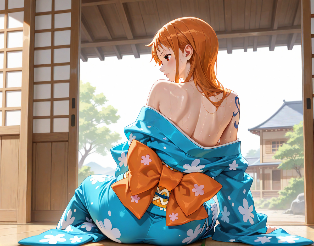 Nami (WaNo-kimono)-pixiv插画-作品交流服务