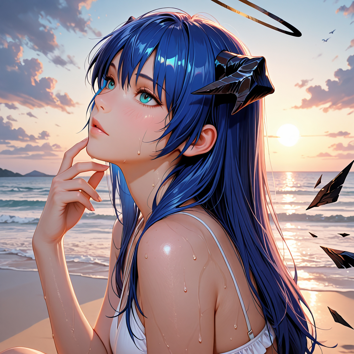 Mostima (Arknights)-pixiv插画-作品交流服务