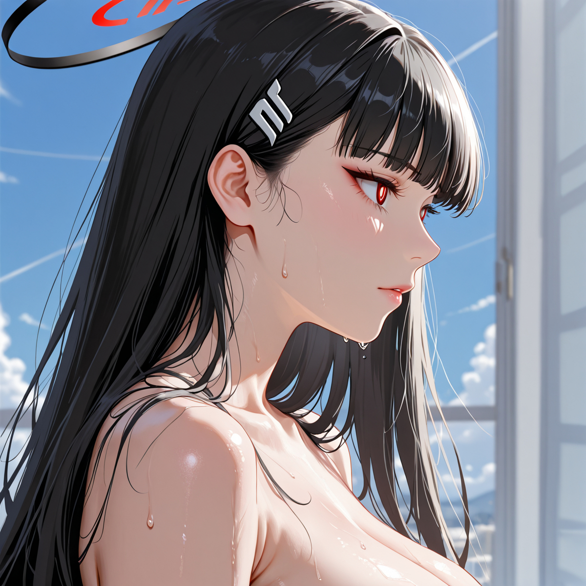 Rio (Blue Archive) 調月 リオ(水着)-pixiv插画-作品交流服务