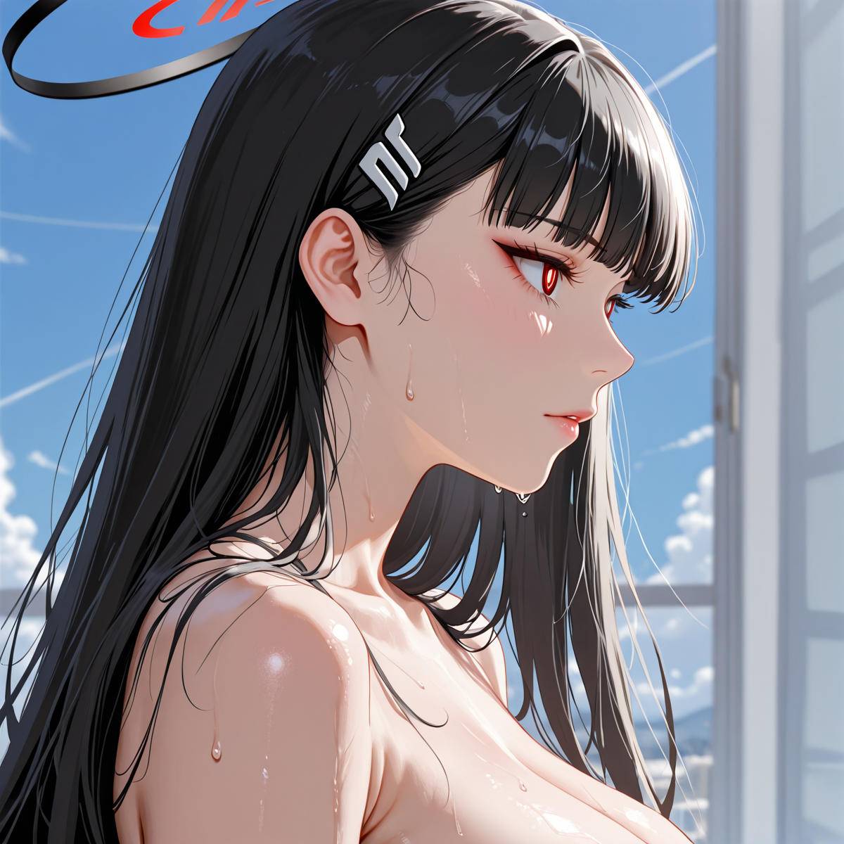 Rio (Blue Archive) 調月 リオ(水着)-pixiv插画-作品交流服务