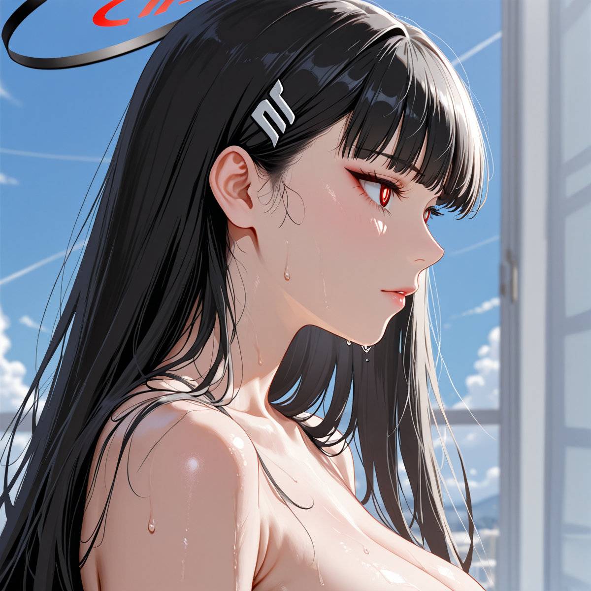 Rio (Blue Archive) 調月 リオ(水着)-pixiv插画-作品交流服务
