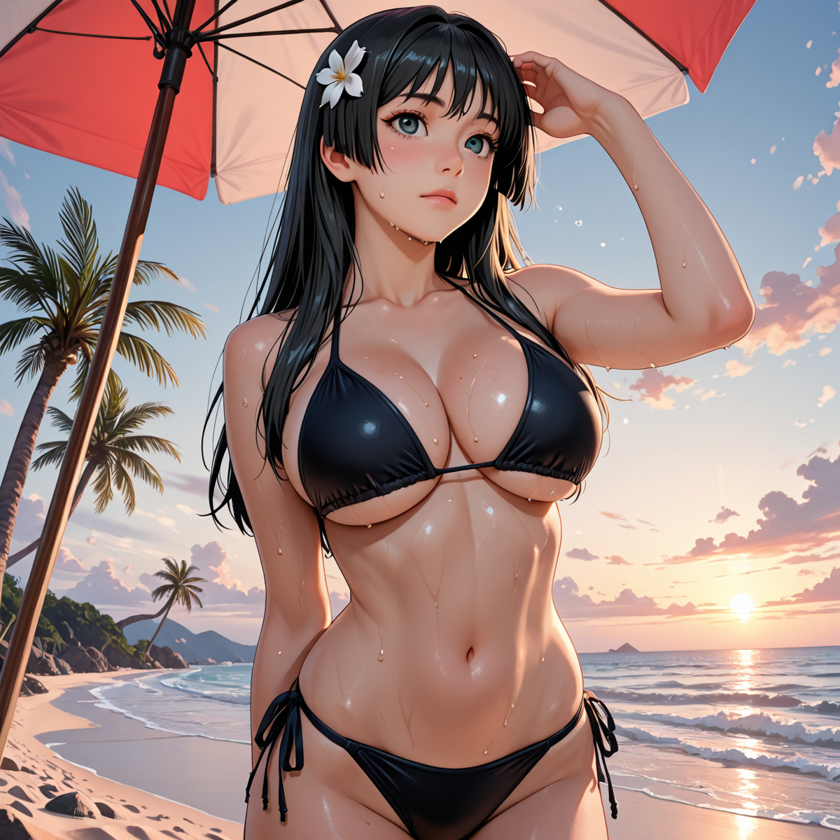 Saten Ruiko  佐天涙子-pixiv插画-作品交流服务