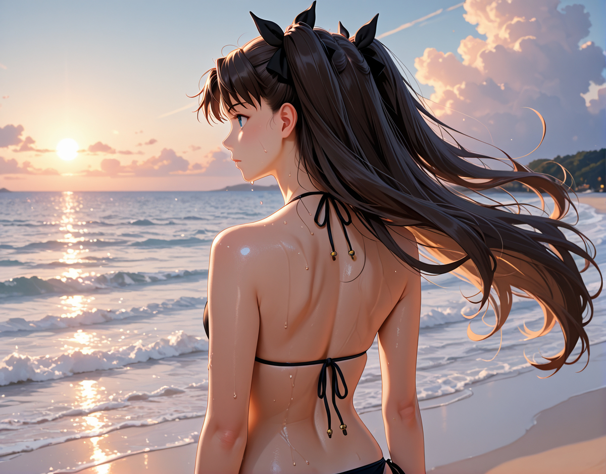 Tohsaka Rin 遠坂凛-pixiv插画-作品交流服务