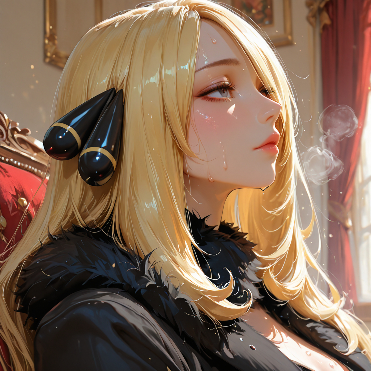 cynthia (pokémon)-pixiv插画-作品交流服务