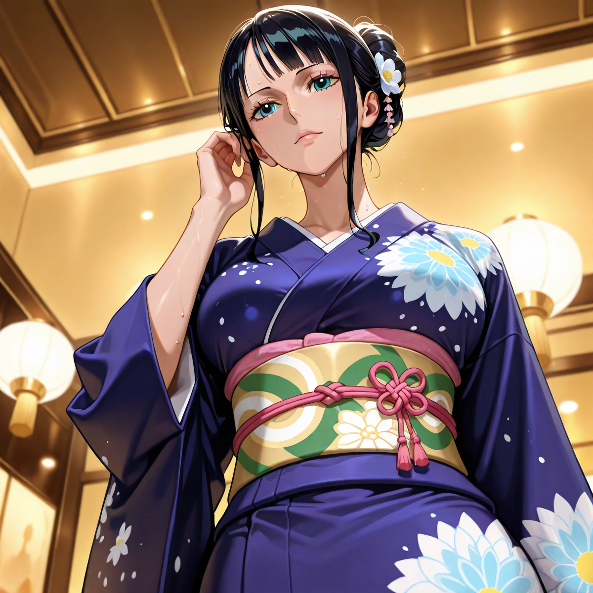 Nico robin-pixiv插画-作品交流服务