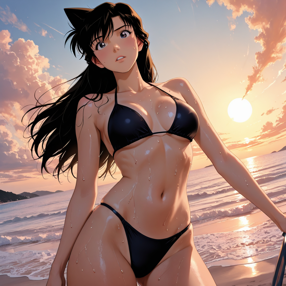 Mouri Ran (conan) - 毛利蘭-pixiv插画-作品交流服务