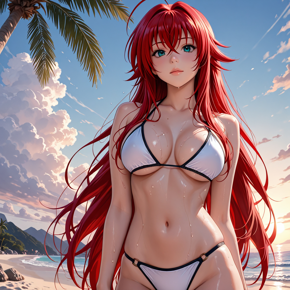 Rias Gremory - リアス・グレモリー-pixiv插画-作品交流服务