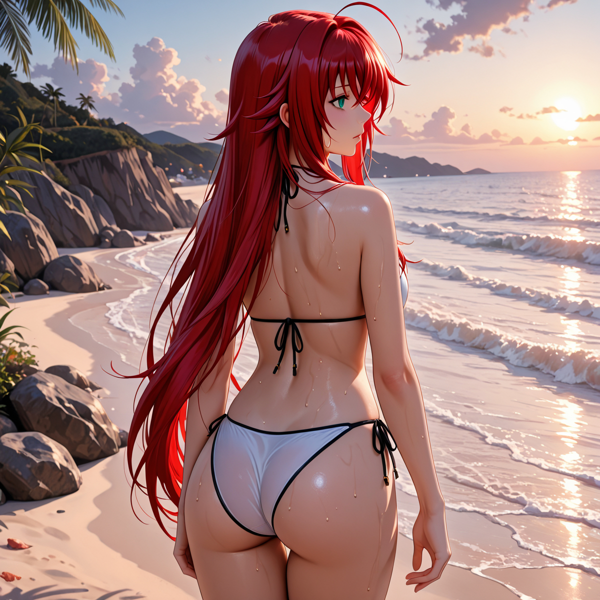 Rias Gremory - リアス・グレモリー-pixiv插画-作品交流服务