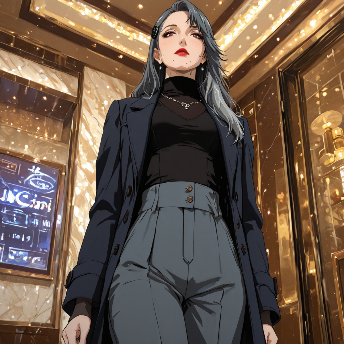 Sae Niijima (Persona 5) - 新島冴-pixiv插画-作品交流服务